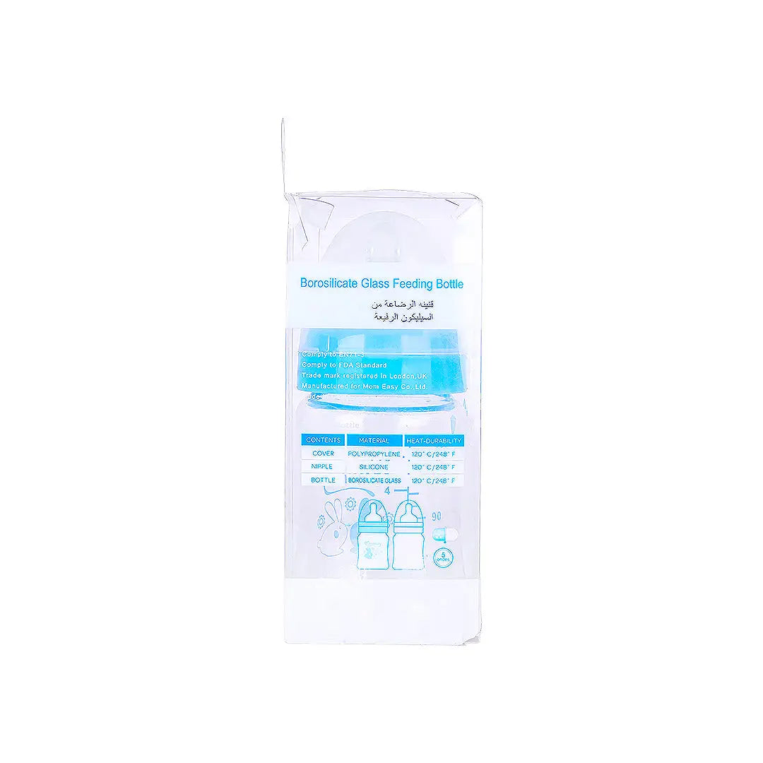 28011-Momeasy Porosilicate Glas Feeding Bot 150Ml(43071) +2