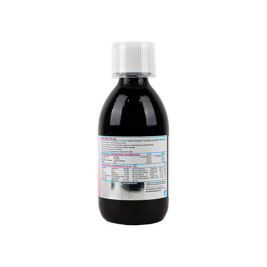 28026-Marnys Ferrobine Complex Syrup 250Ml +4