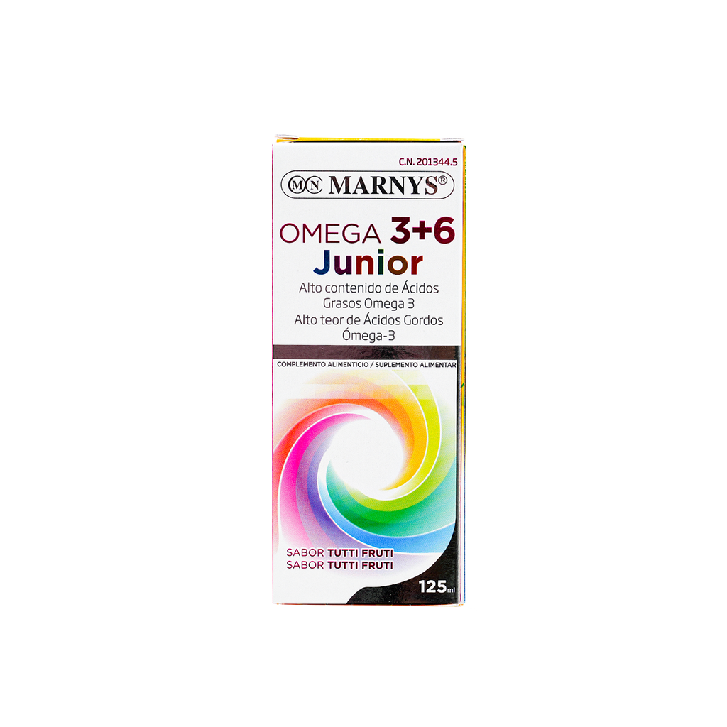 MARNYS OMEGA 3+6 JUNIOR SYR 125ML