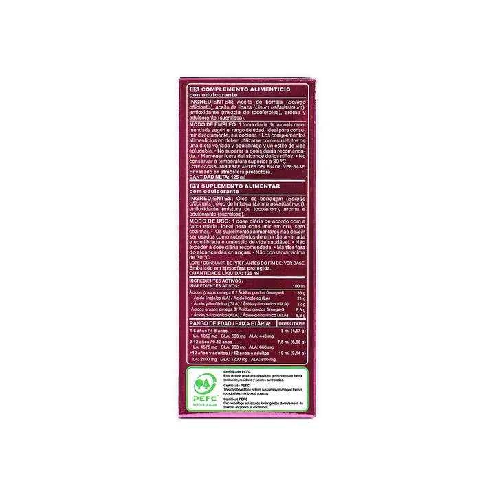 28036-Marnys Omega 3+6 Junior Syr 125Ml +5