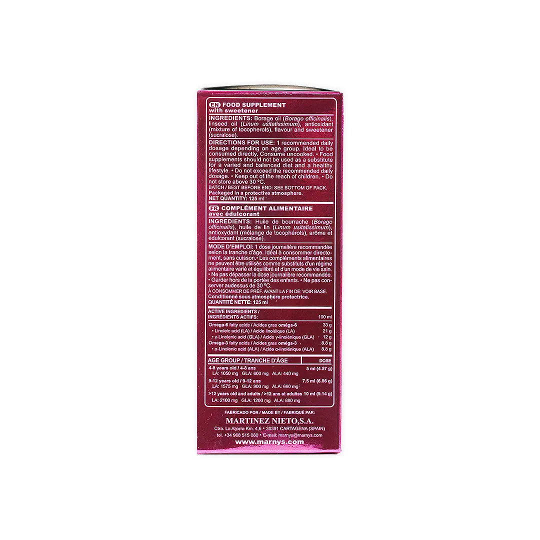 Marnys Omega 3 + 6 Junior Syr 125Ml