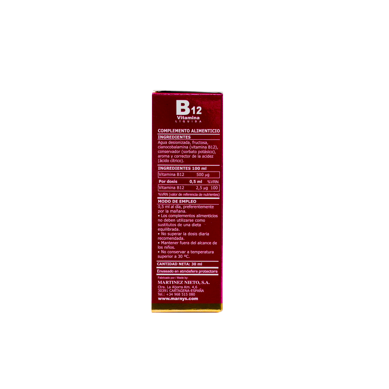 MARNYS VITAMIN-B12 LIQUID 30ML