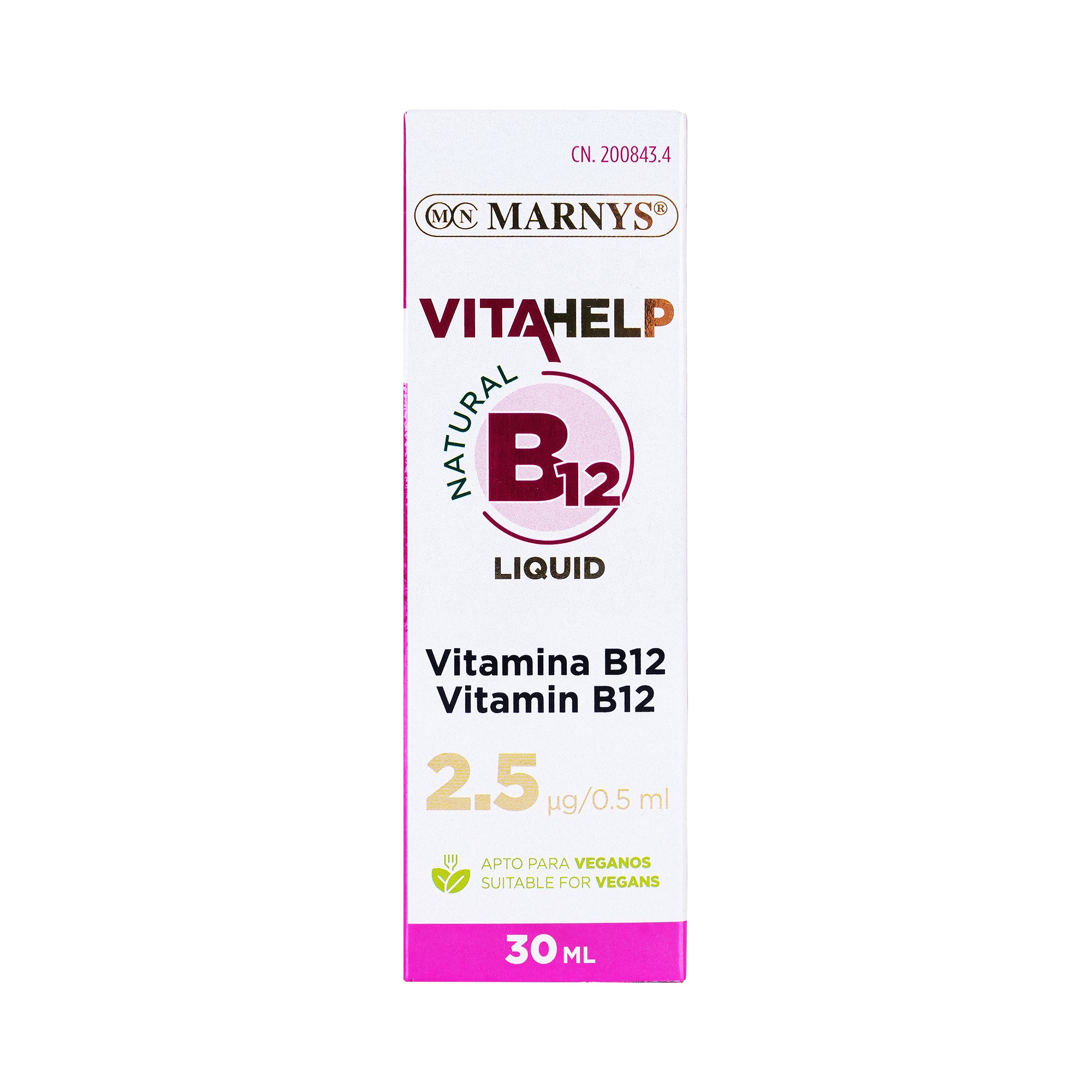 28041-Marnys Vitamin-B12 Liquid 30Ml