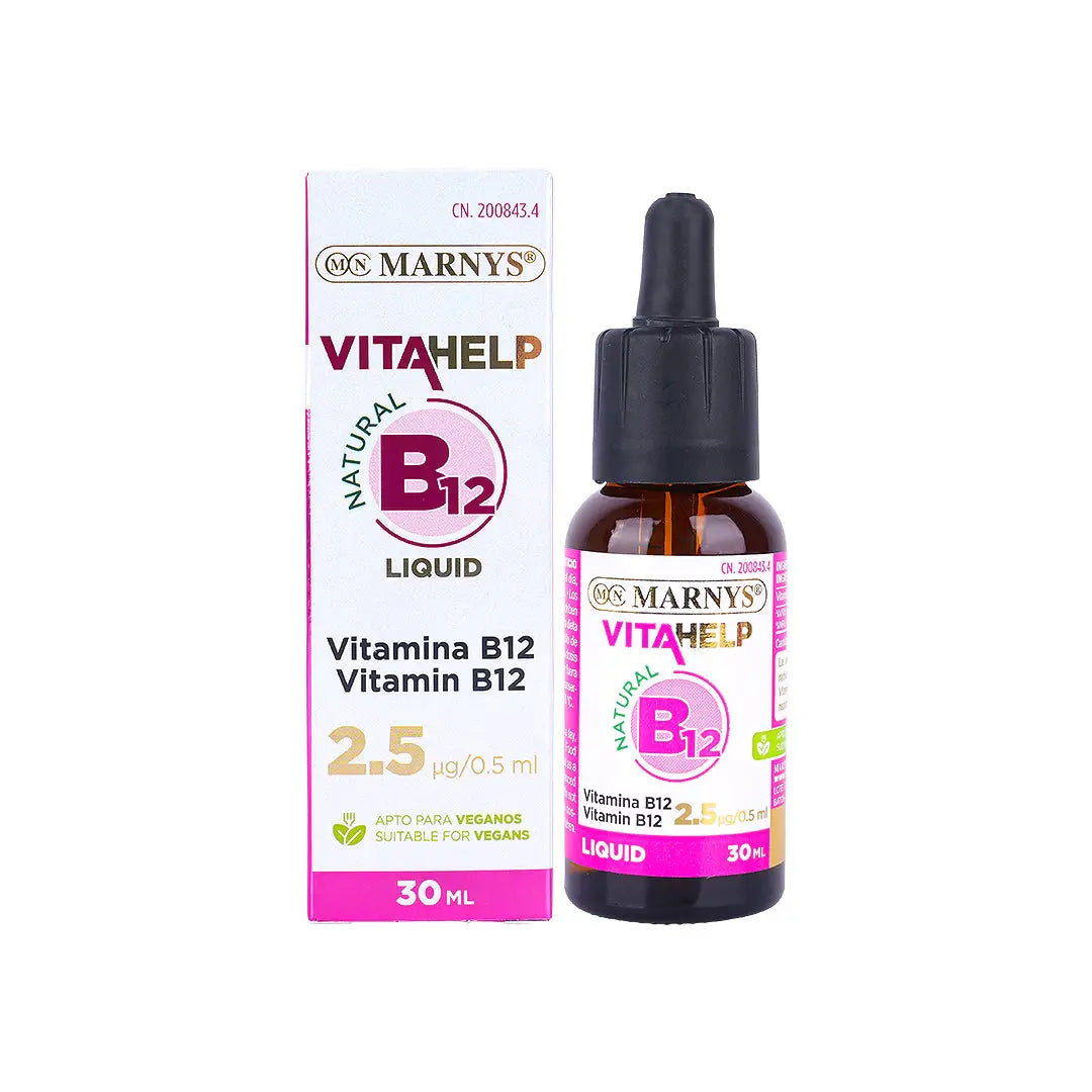 28041-Marnys Vitamin-B12 Liquid 30Ml +2