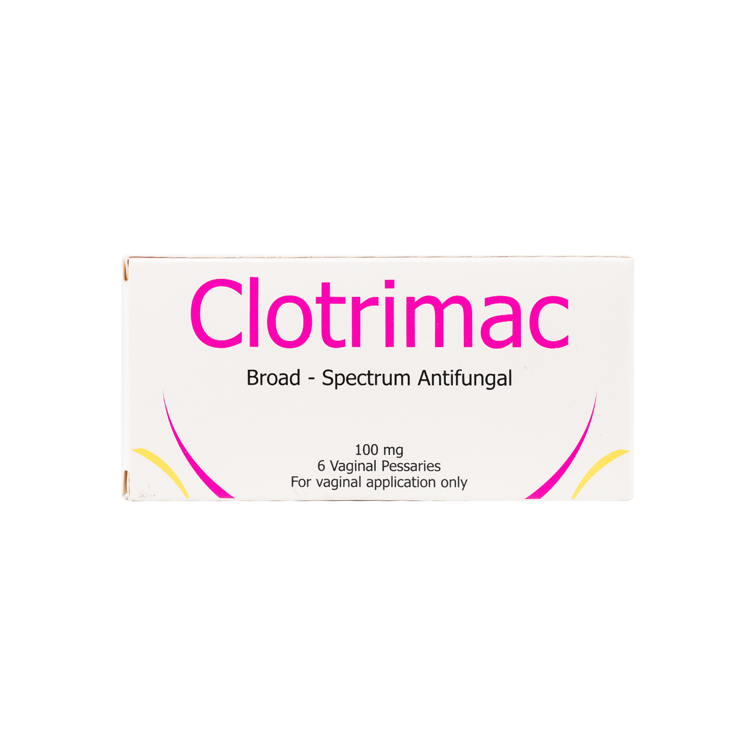 CLOTRIMAC 100MG 6VAGINAL SUPP