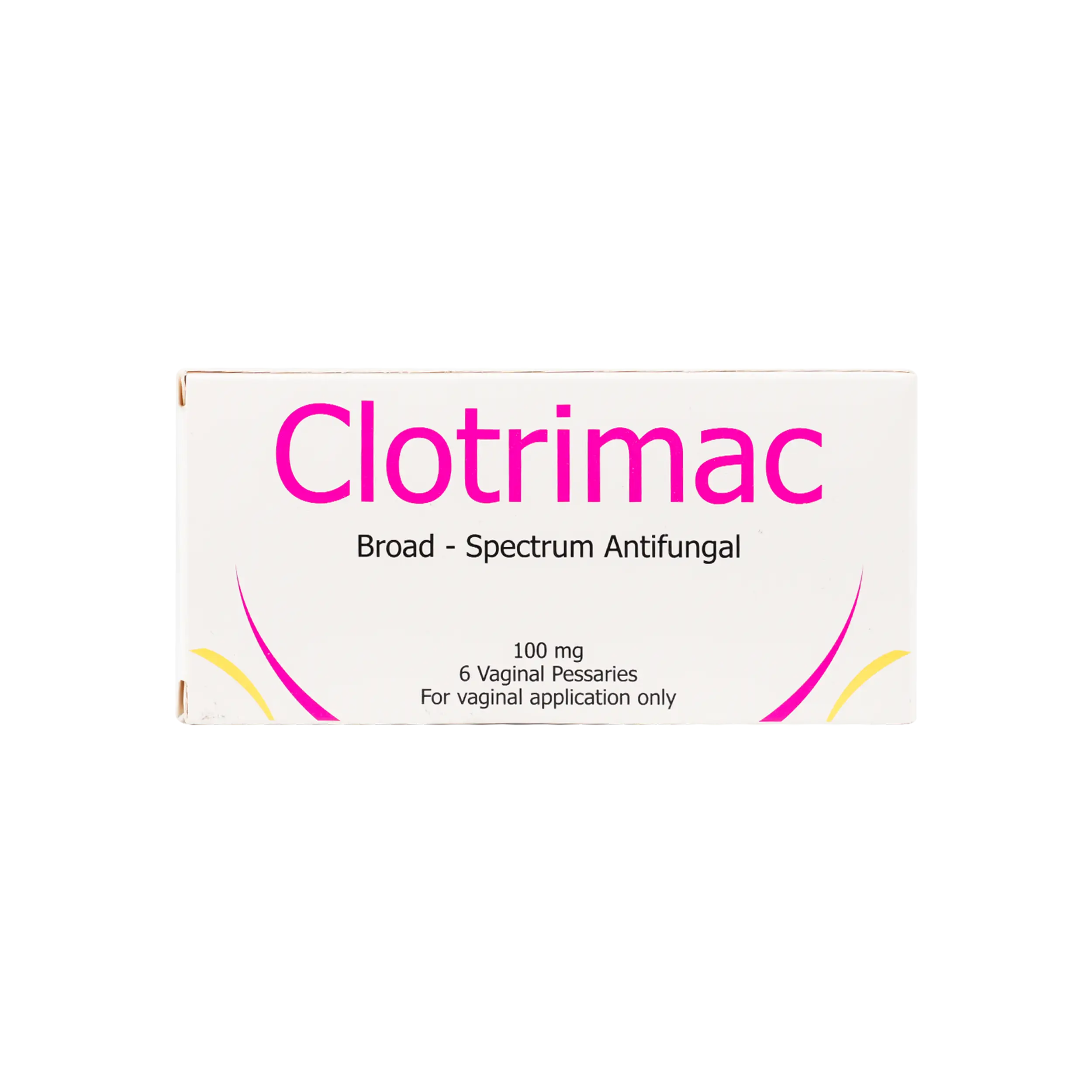CLOTRIMAC 100MG 6VAGINAL SUPP