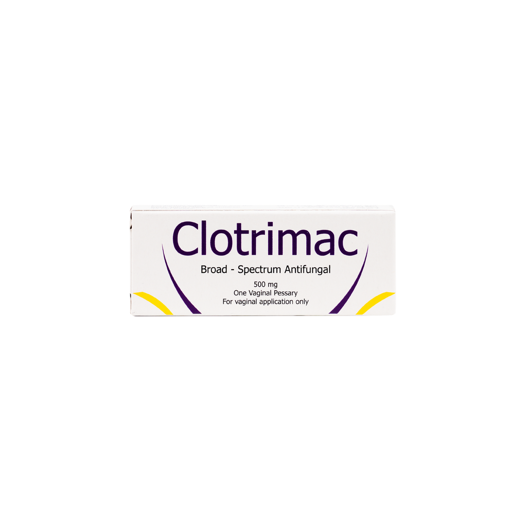 CLOTRIMAC 500MG 1VAGINAL SUPP