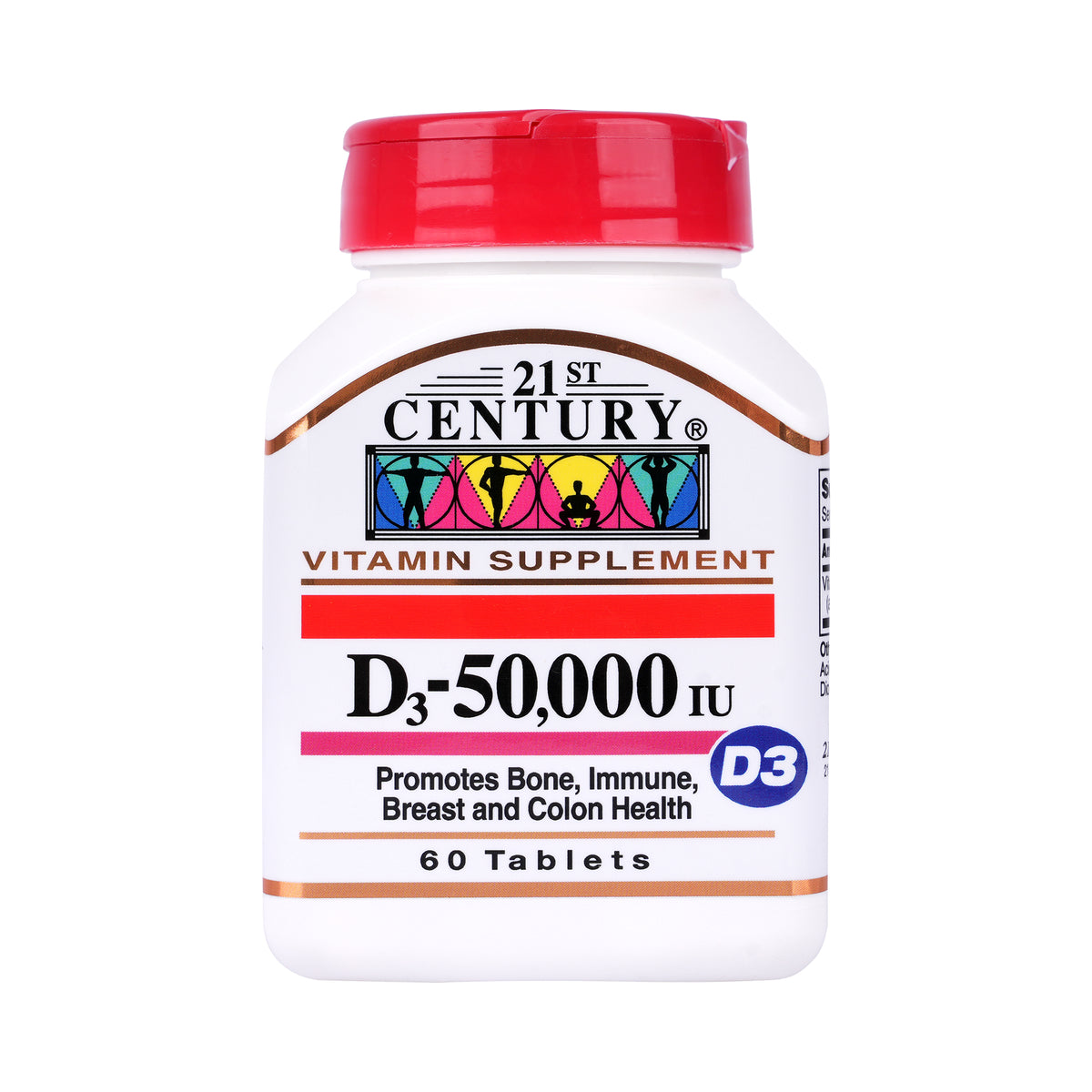 28077-21St Century Vitamin D-50.000 IU 60  Tablets 