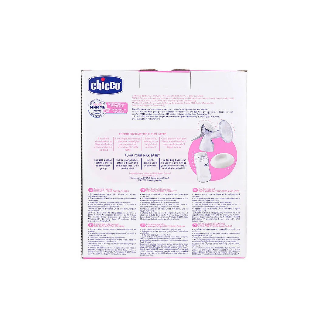 28154-Chicco Manual Breast Pump +9