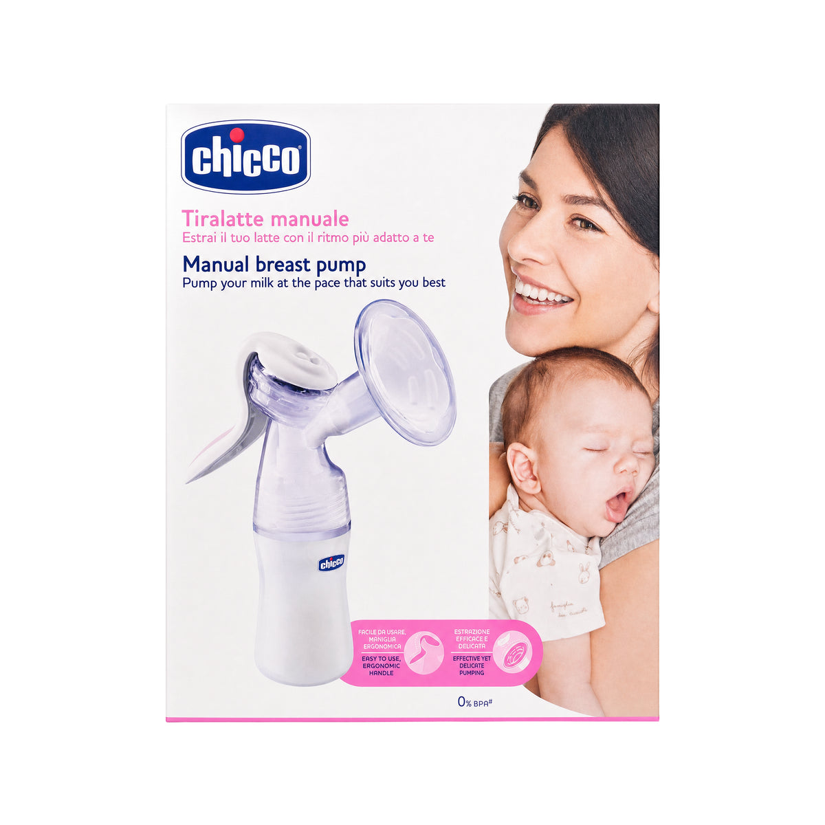 28154-Chicco Manual Breast Pump +1