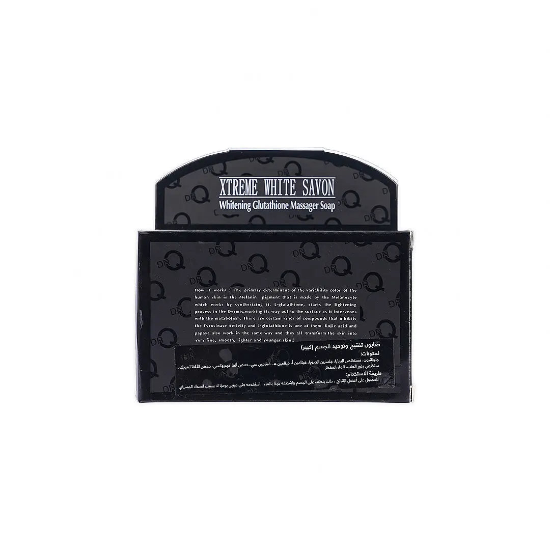 Dr.Q Xtreme White Massager Soap 150G