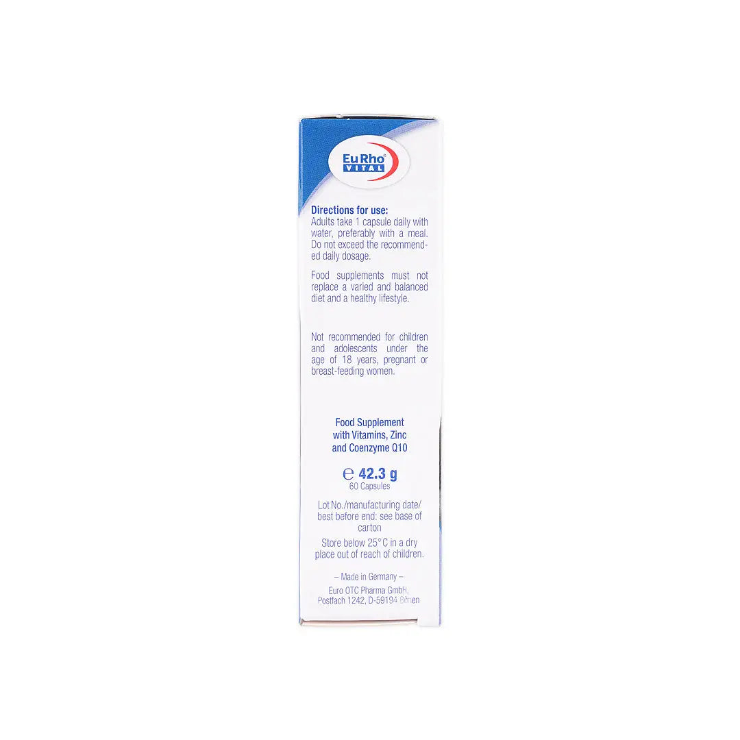 euro vital q10 plus 100mg 60cap 1