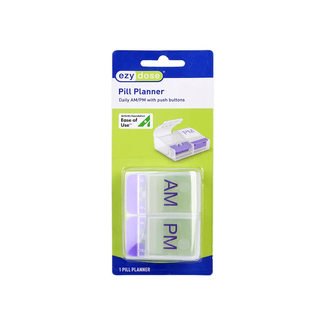EZY PILL REMINDER AM/PM PUSH BUTTON 67579