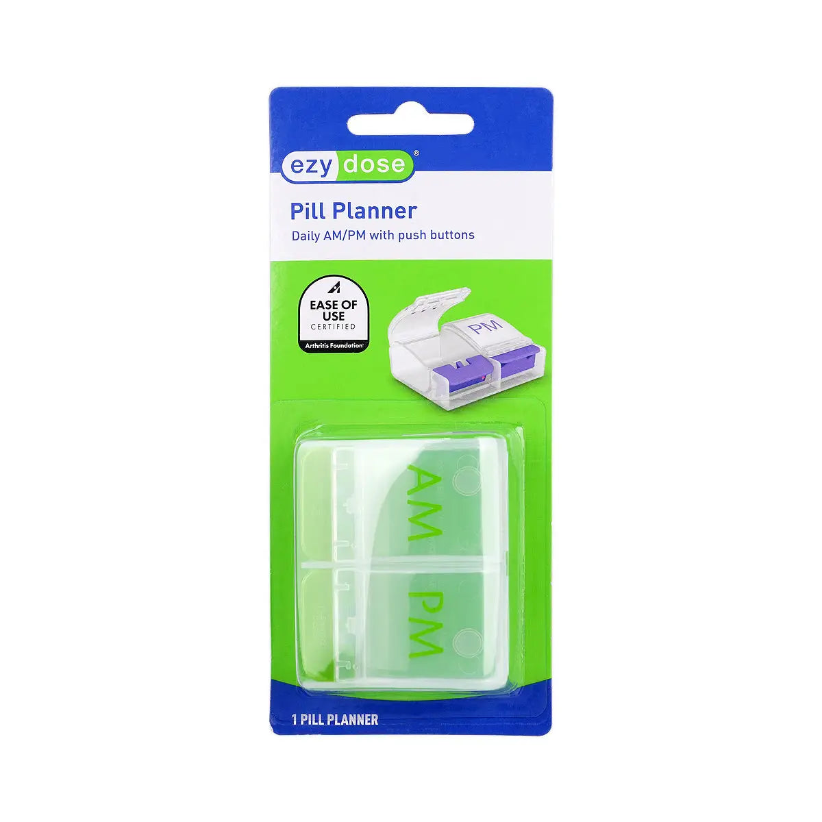 28578-EZY PILL REMINDER AM/PM PUSH BUTTON 67579