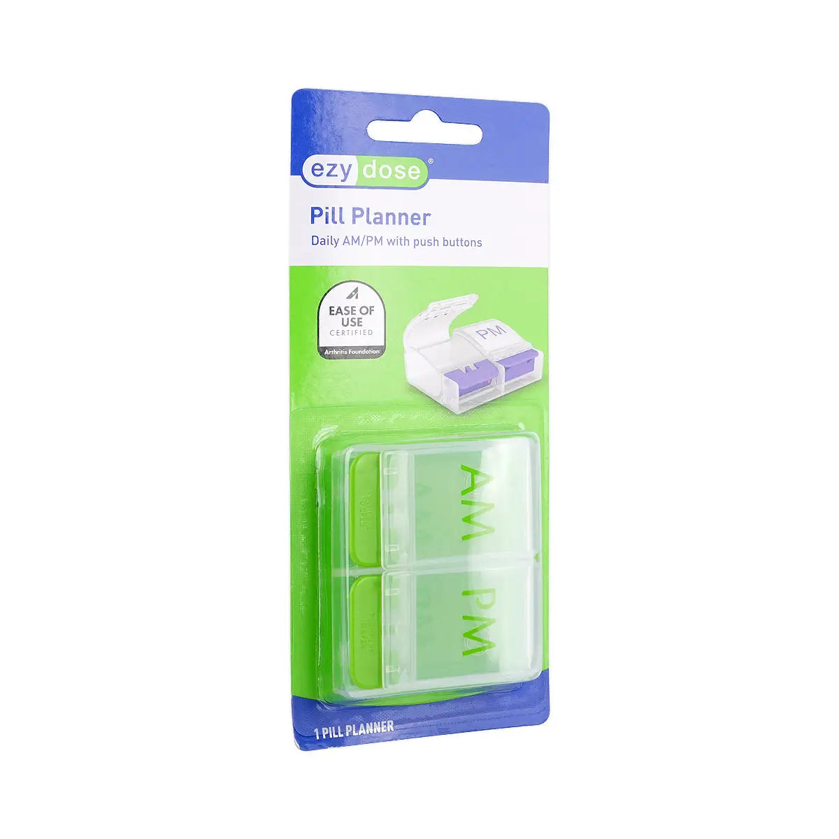 28578-EZY PILL REMINDER AM/PM PUSH BUTTON 67579 +1