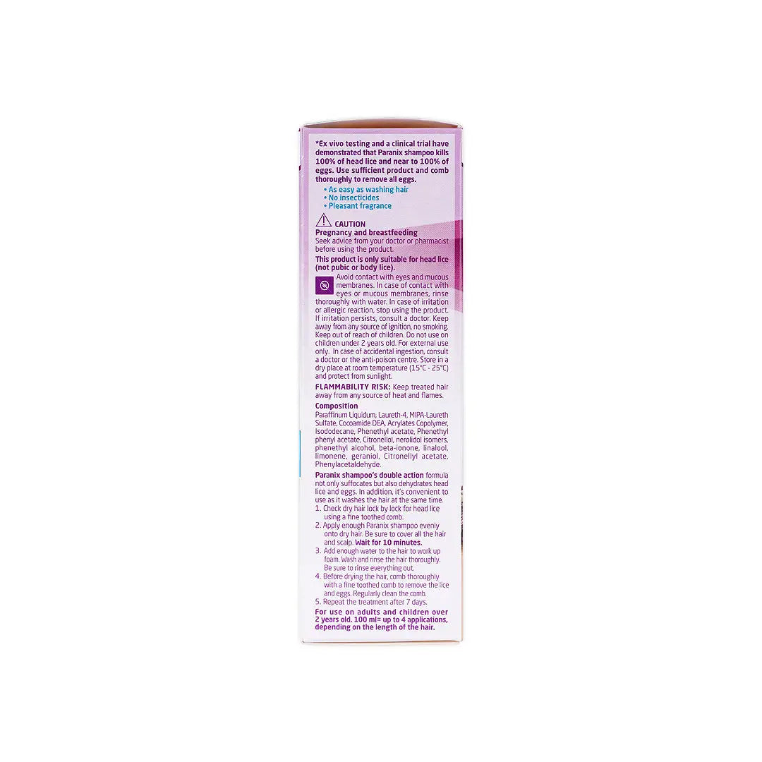 paranix shampoo 100ml