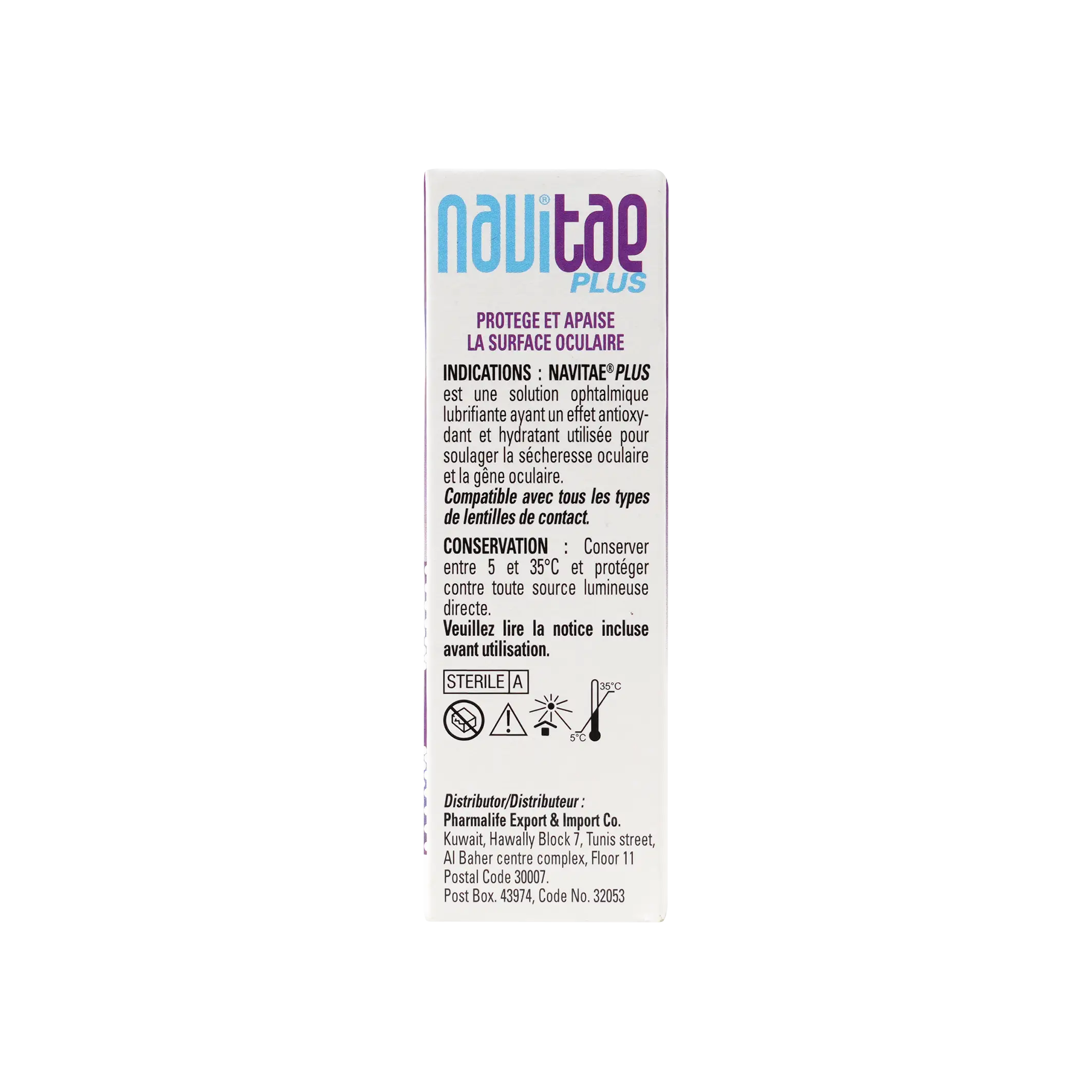 NAVITAE PLUS EYE DROP 15ML