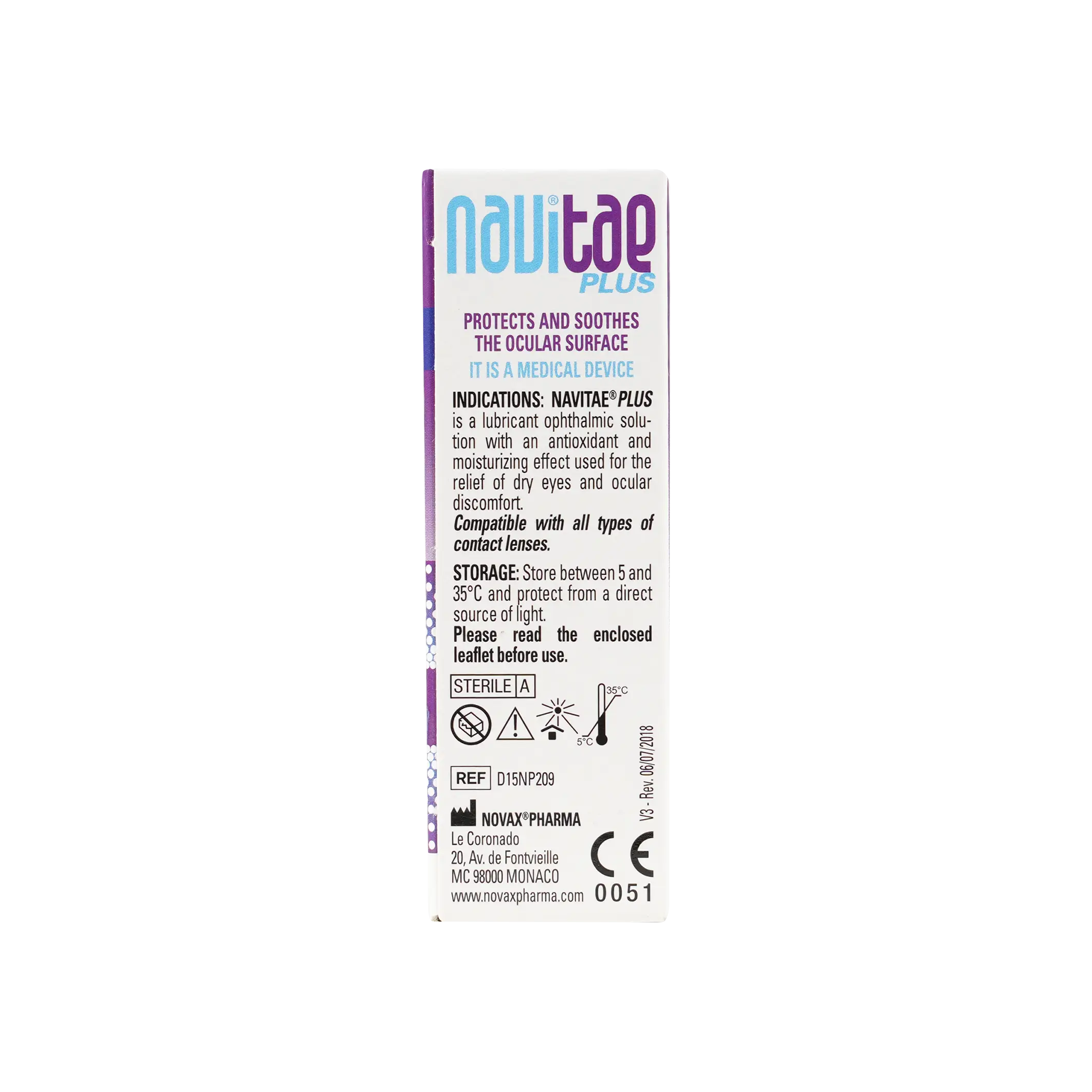 NAVITAE PLUS EYE DROP 15ML