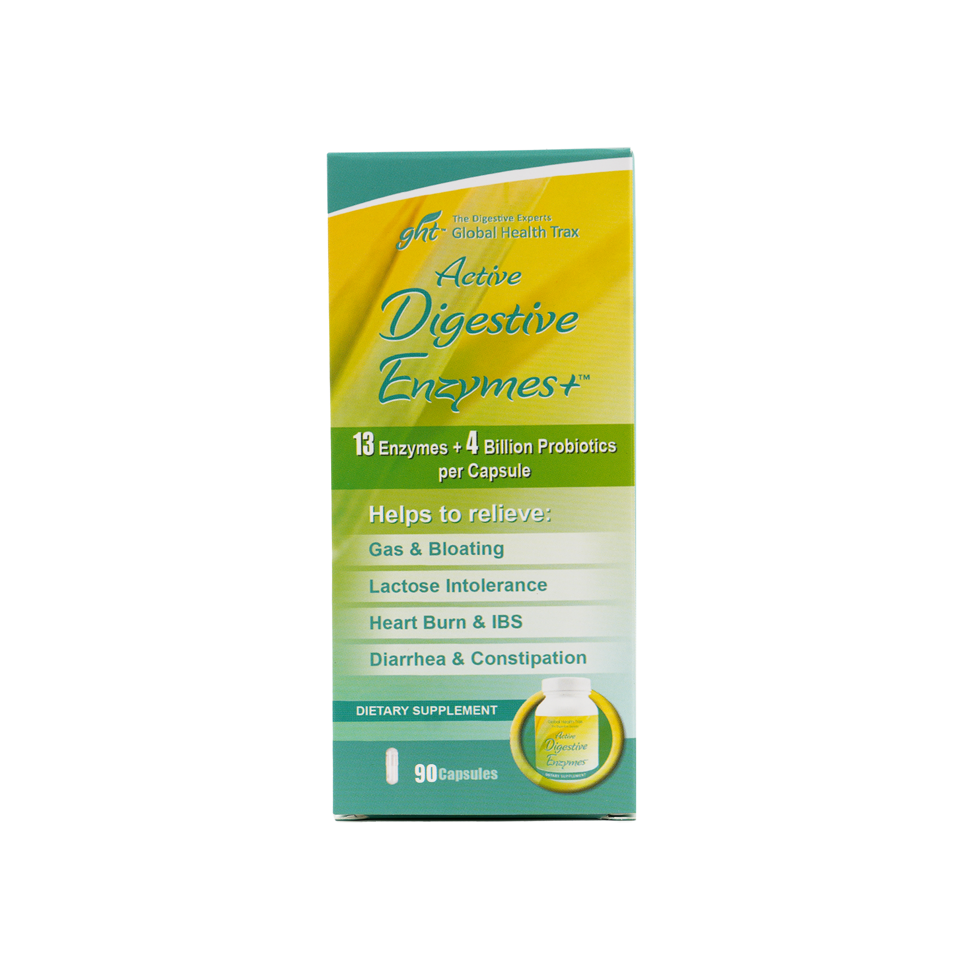 ACTIVE DIGESTIVE ENZYMES+ 90CAP