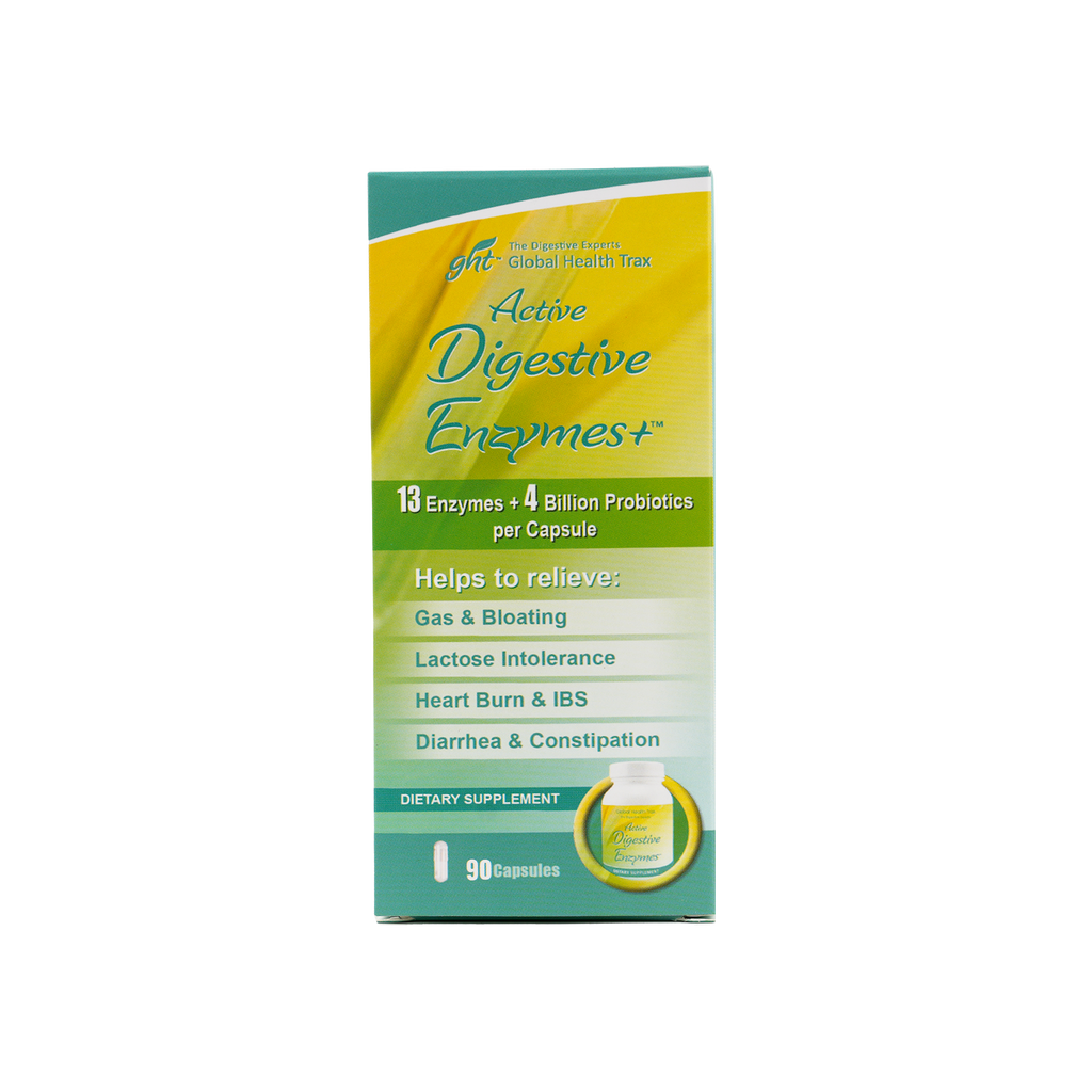 ACTIVE DIGESTIVE ENZYMES+ 90CAP