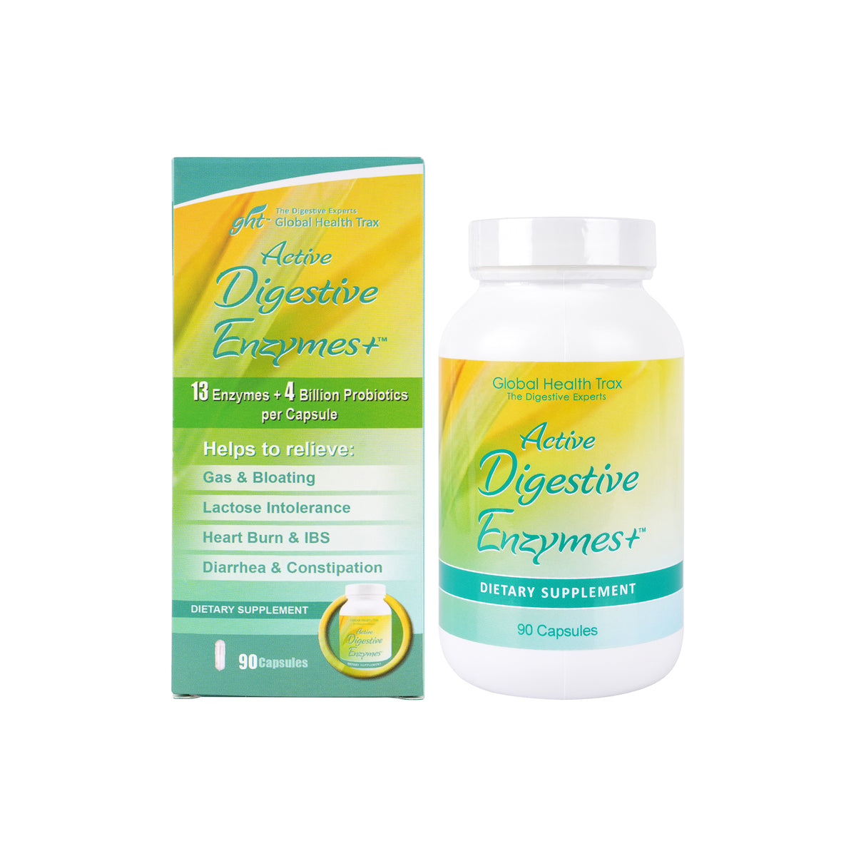 28634-Active Digestive Enzymes+ 90Capsules