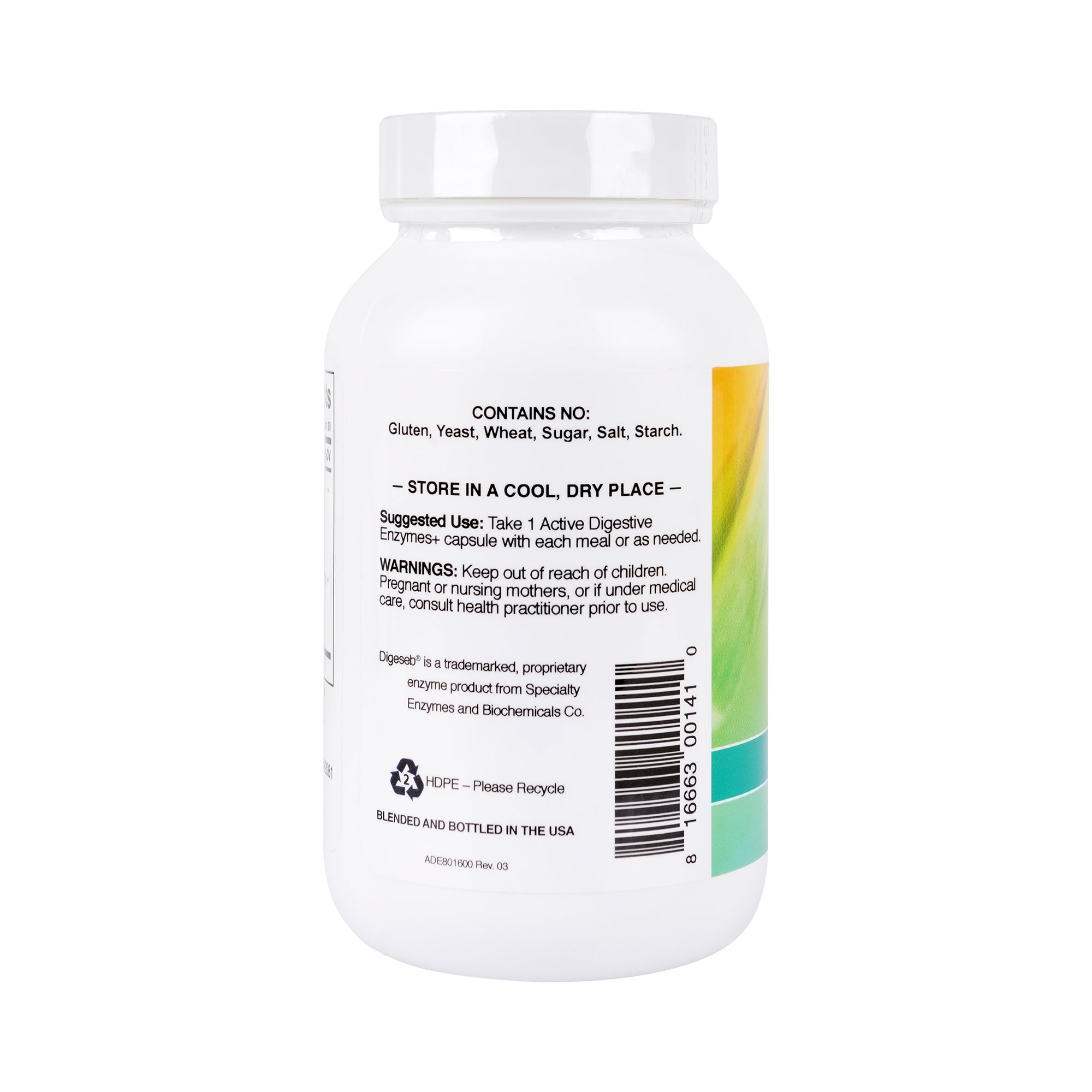 28634-Active Digestive Enzymes+ 90Capsules +6
