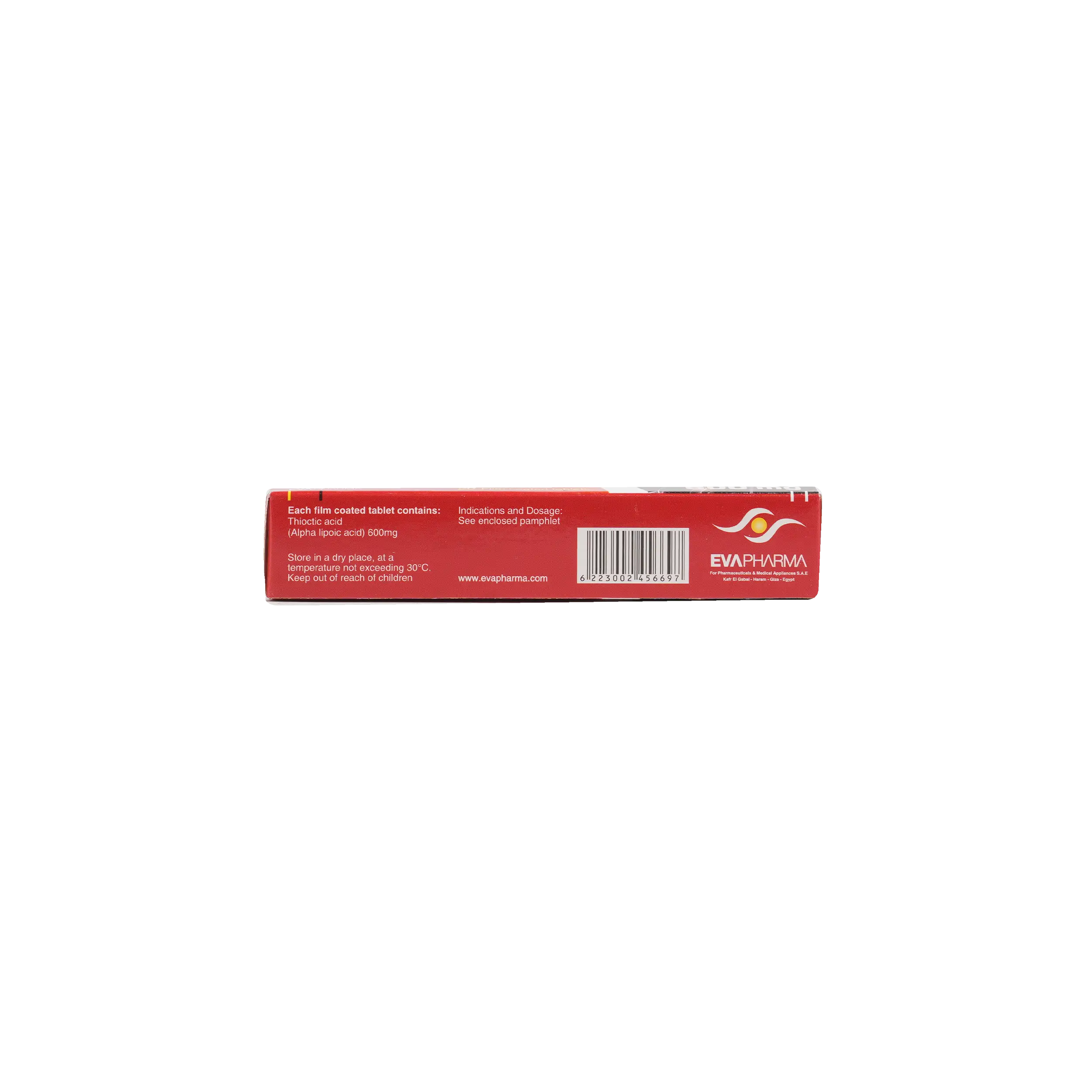 Thiotacid 600Mg 20Tab