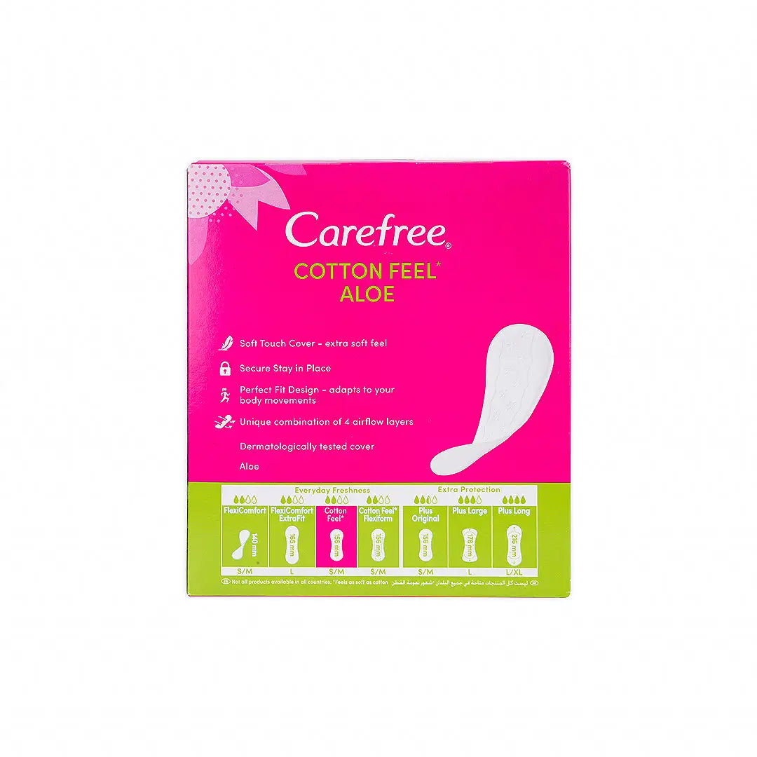 Carefree Cotton 56Pcs-Aloe