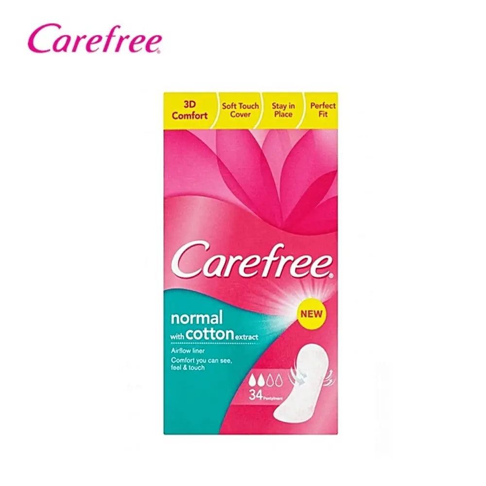 28678-Carefree Normal Cotton Extract 34Pcs