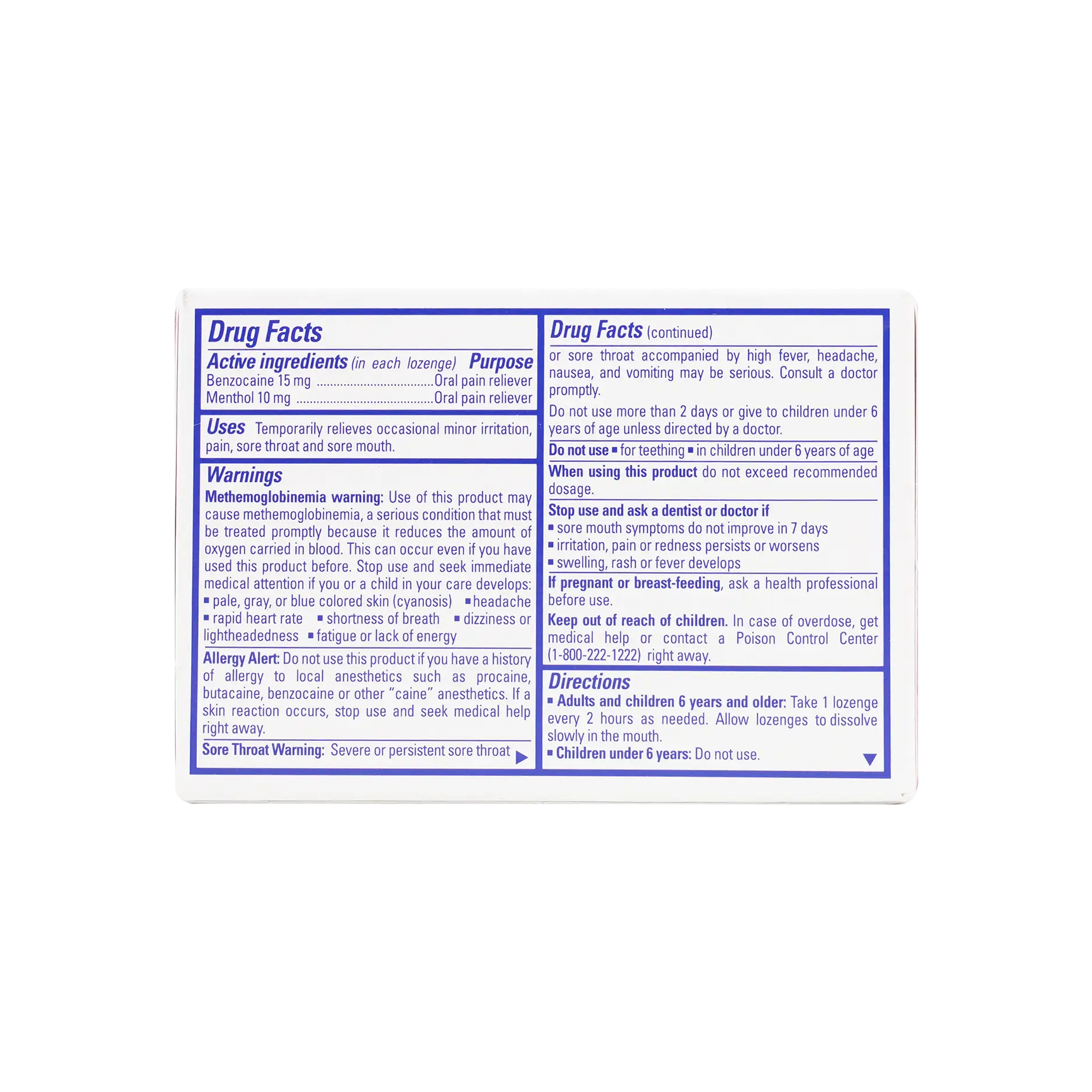 Chloraseptic Max Wild Berries 15 Loz