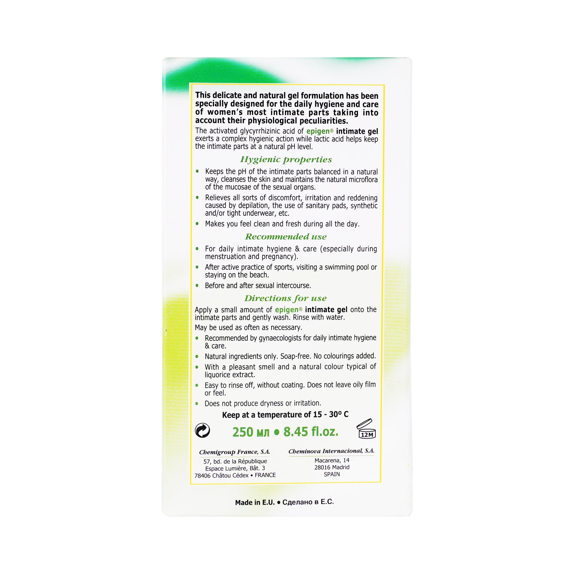 28748-Epigen Intimat Gel 250Ml +3