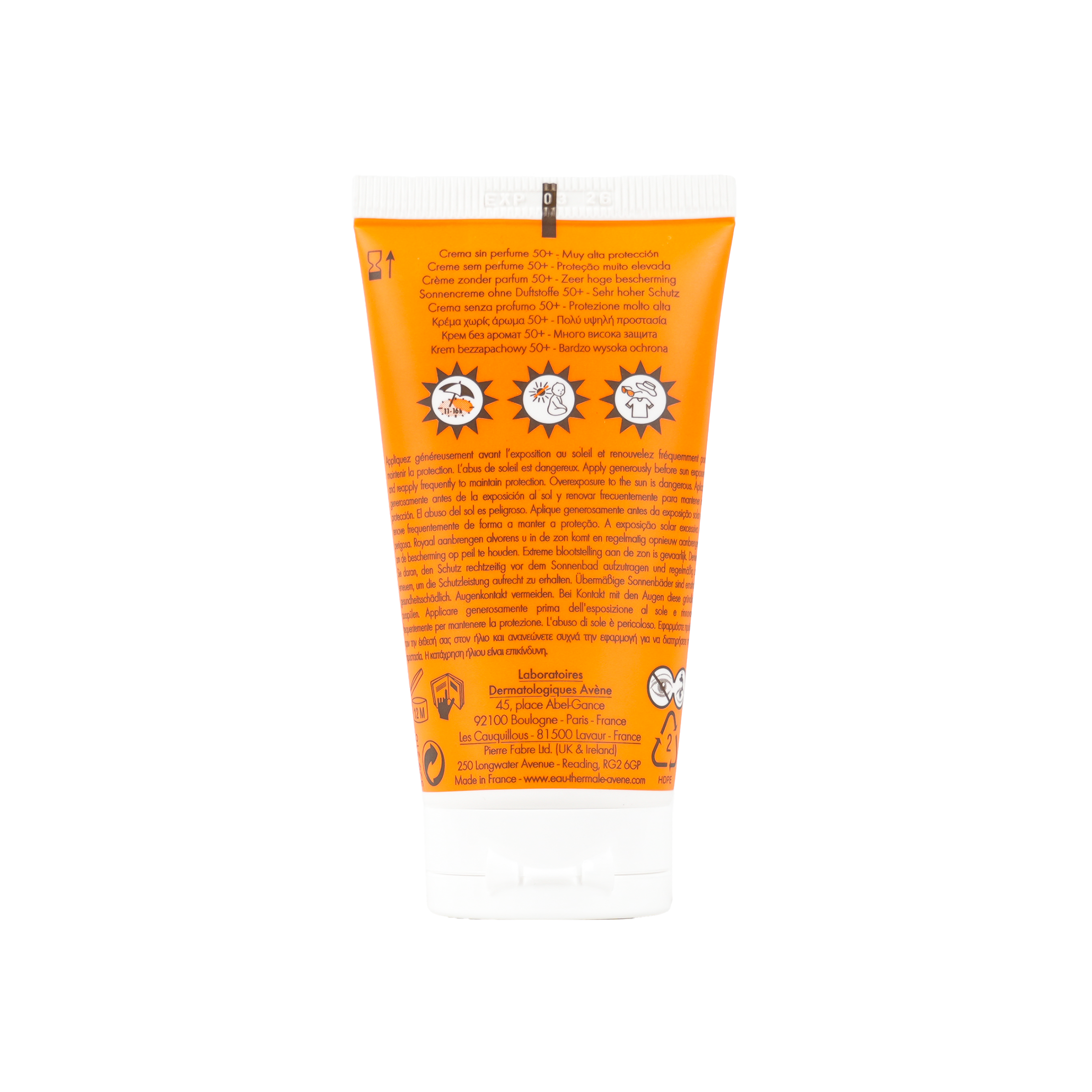 AVENE VERY HIGH PROTECTION SPF50 FRAGRANCE FREE CREAM 50ML