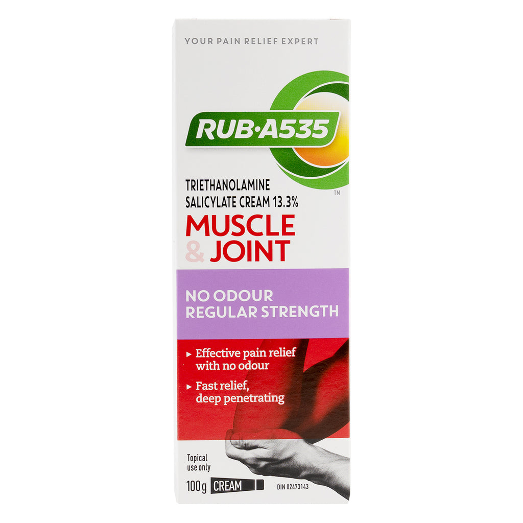 Rub A535 Muscle & Joint Cream 100g - No Adour