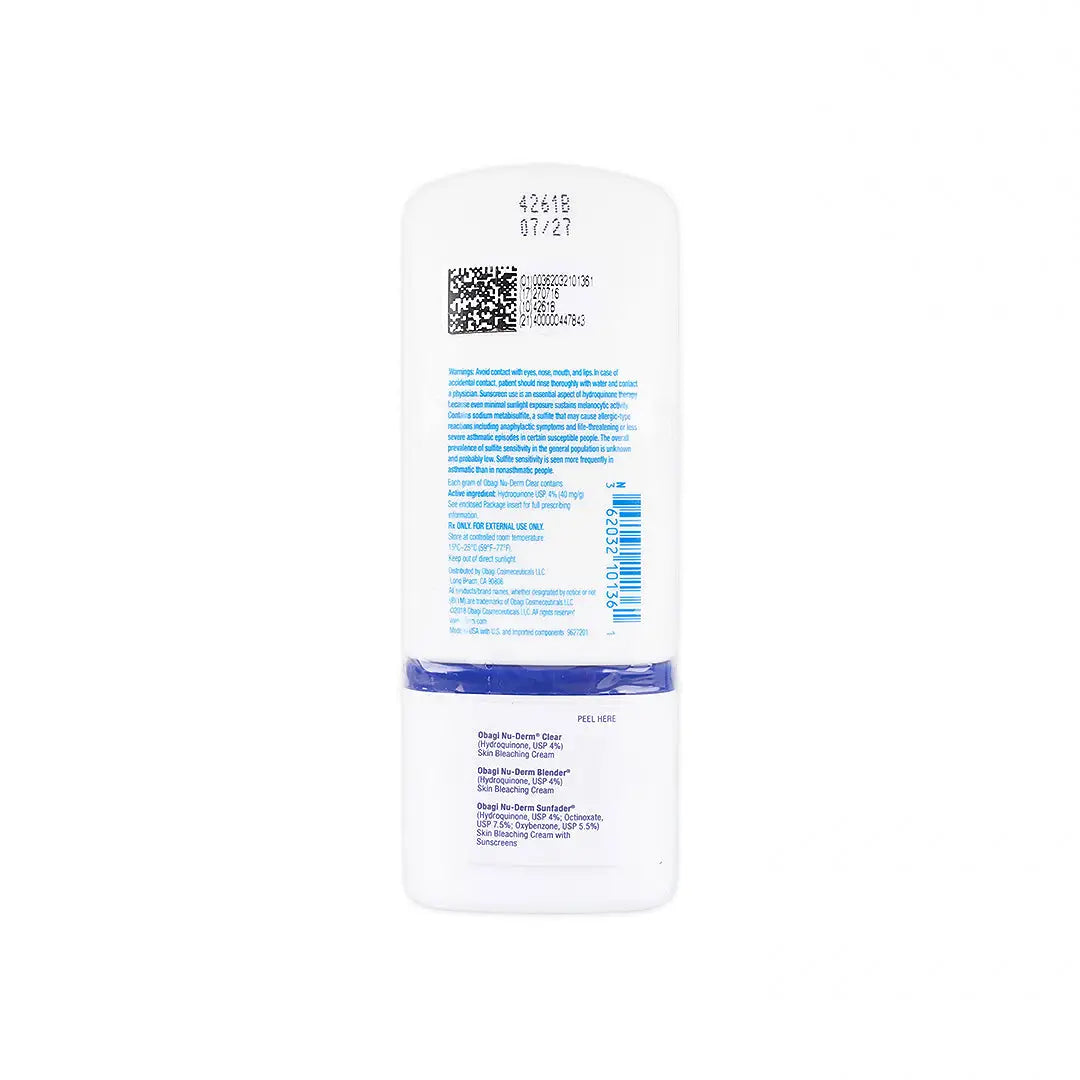 OBAGI NU-DERM CLEAR AM-PM SKIN BLEACHING 57G