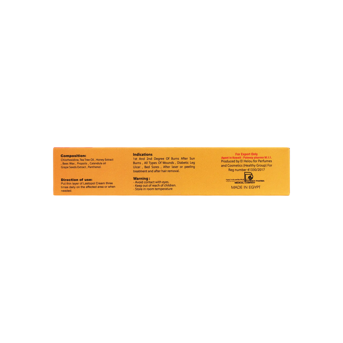 28956-Lastopot Healing Cream 50G +1