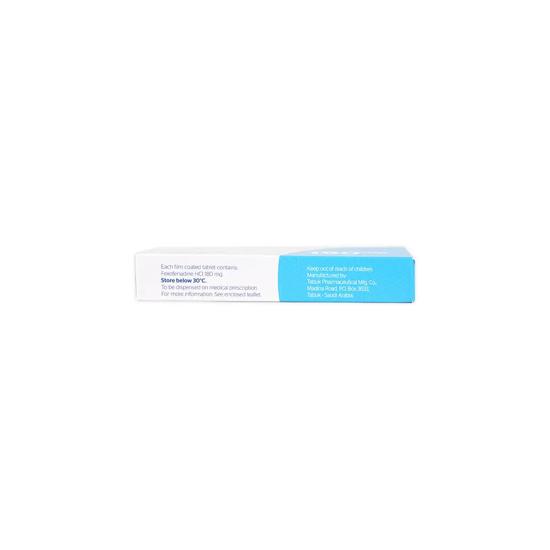 FEXODINE 180 MG 14 TAB