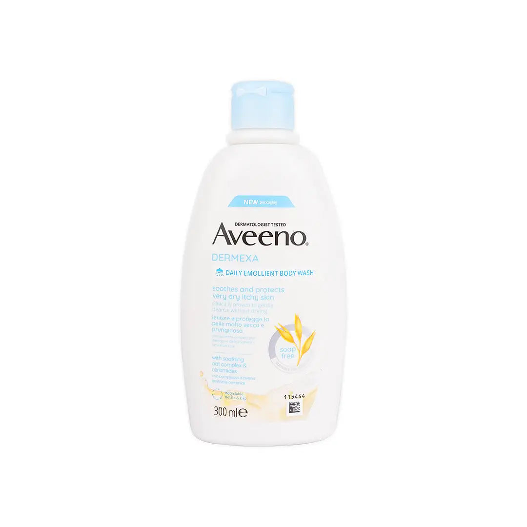 AVEENO DERMEXA EMOLLIENT BODY WASH 300ML
