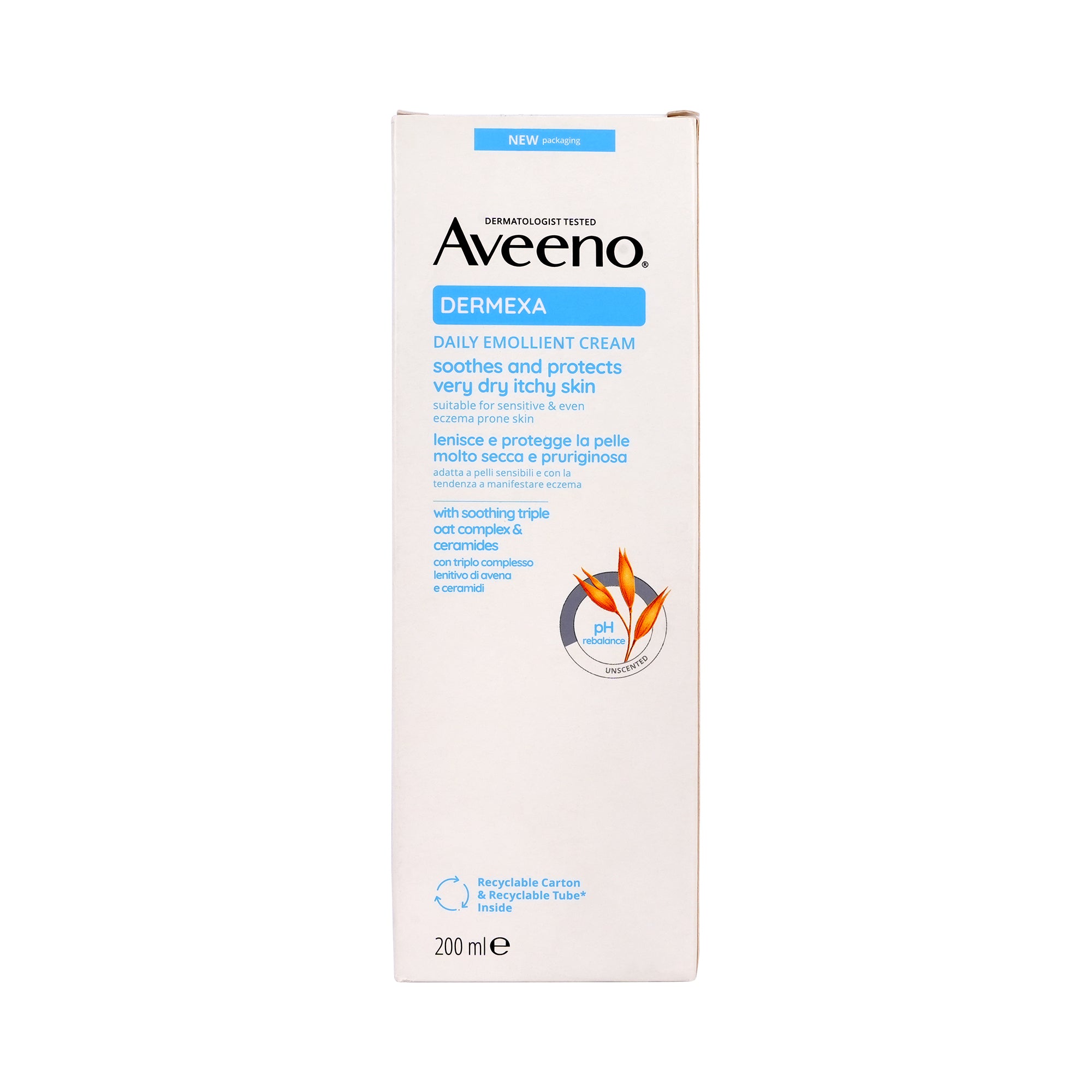 29022-Aveeno Dermexa Daily Emollient Cream 200Ml