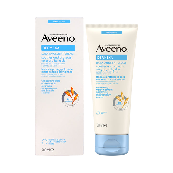 29022-Aveeno Dermexa Daily Emollient Cream 200Ml +4
