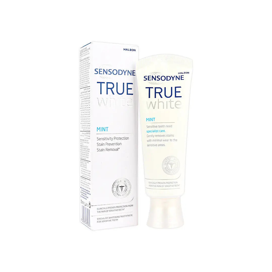 Sensodyne True White Mint Toothpaste 75ml-GS052
