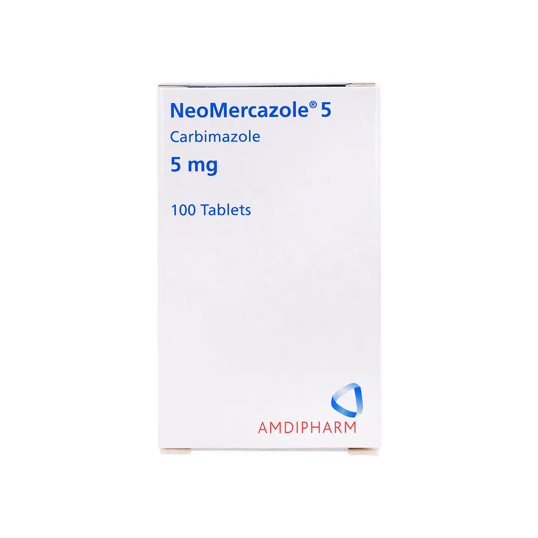 Neo Mercazole 5 Mg 100 Tablets