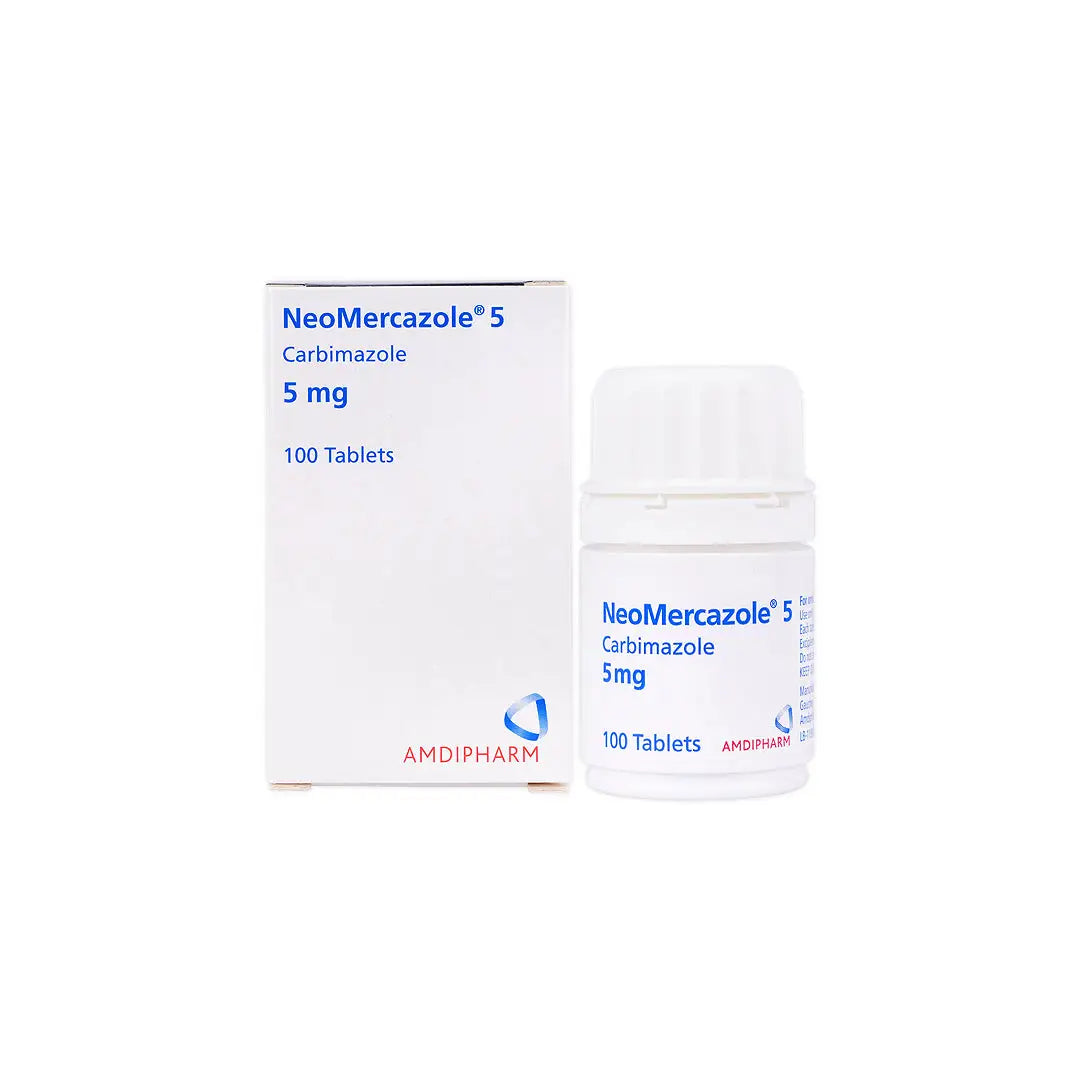 Neo Mercazole 5 Mg 100 Tablets