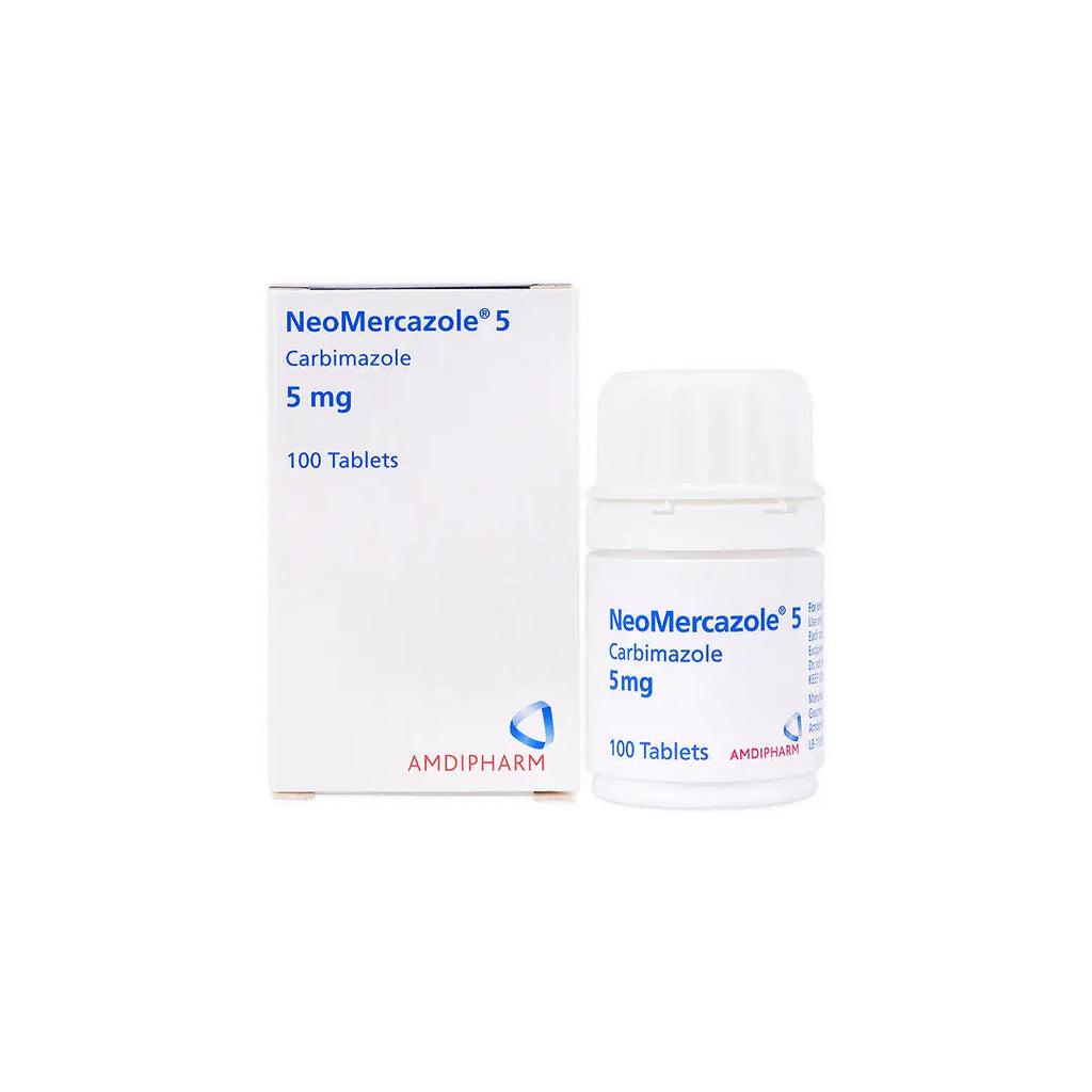 Neo Mercazole 5 Mg 100 Tablets
