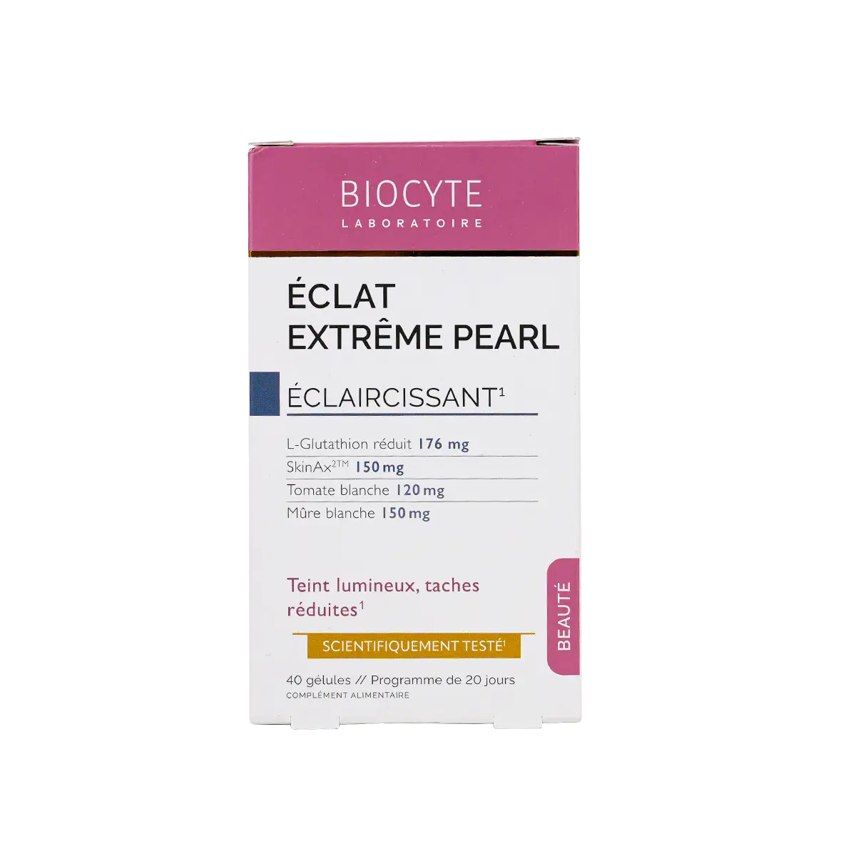 29100-Biocyte Eclat Extreme Pearl 40 Capsules
