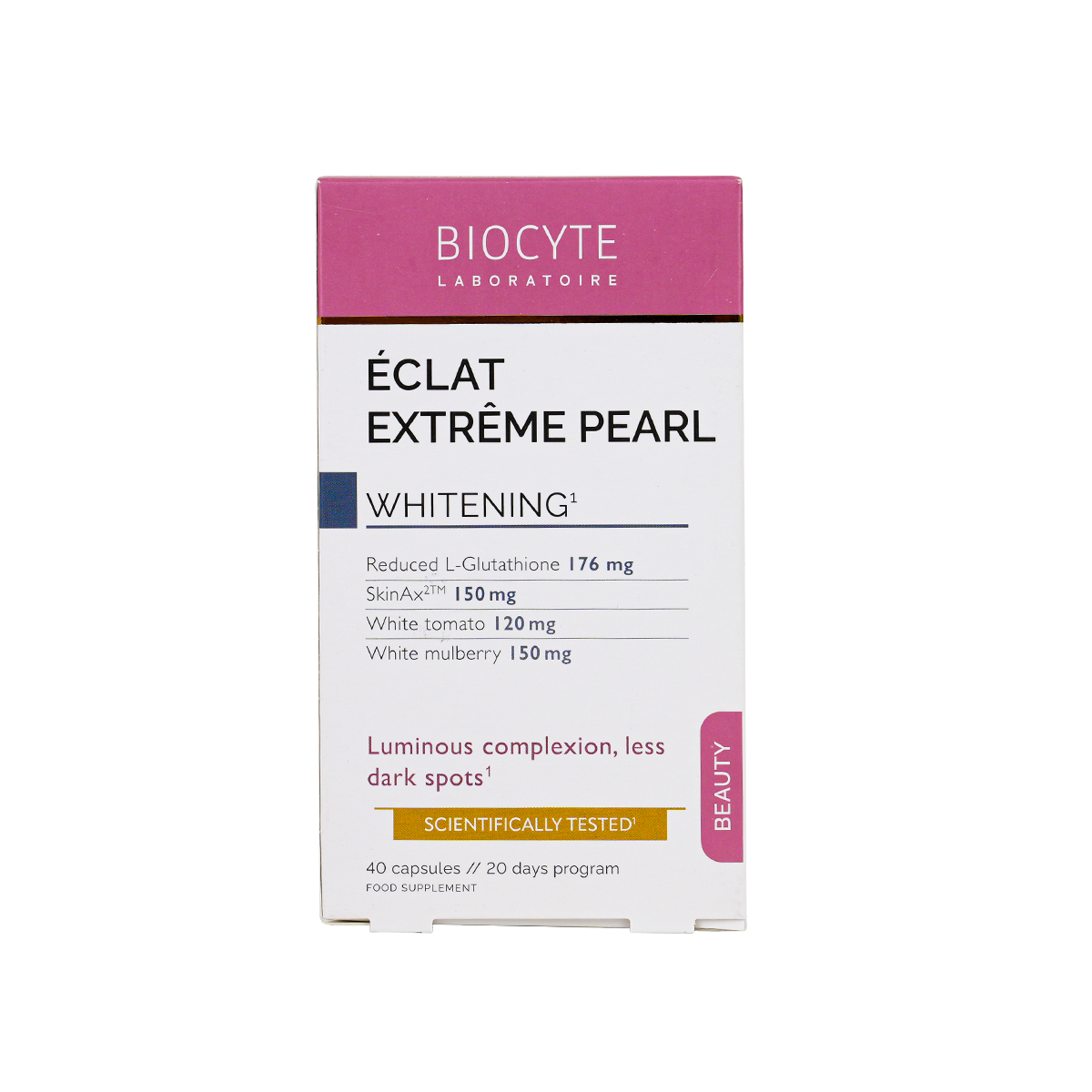 Biocyte Eclat Extreme Pearl 40 Capsules