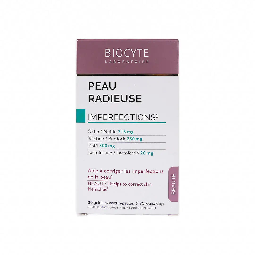 29104-Biocyte Peau Radieuse (Acne Expert) 60 Caps
