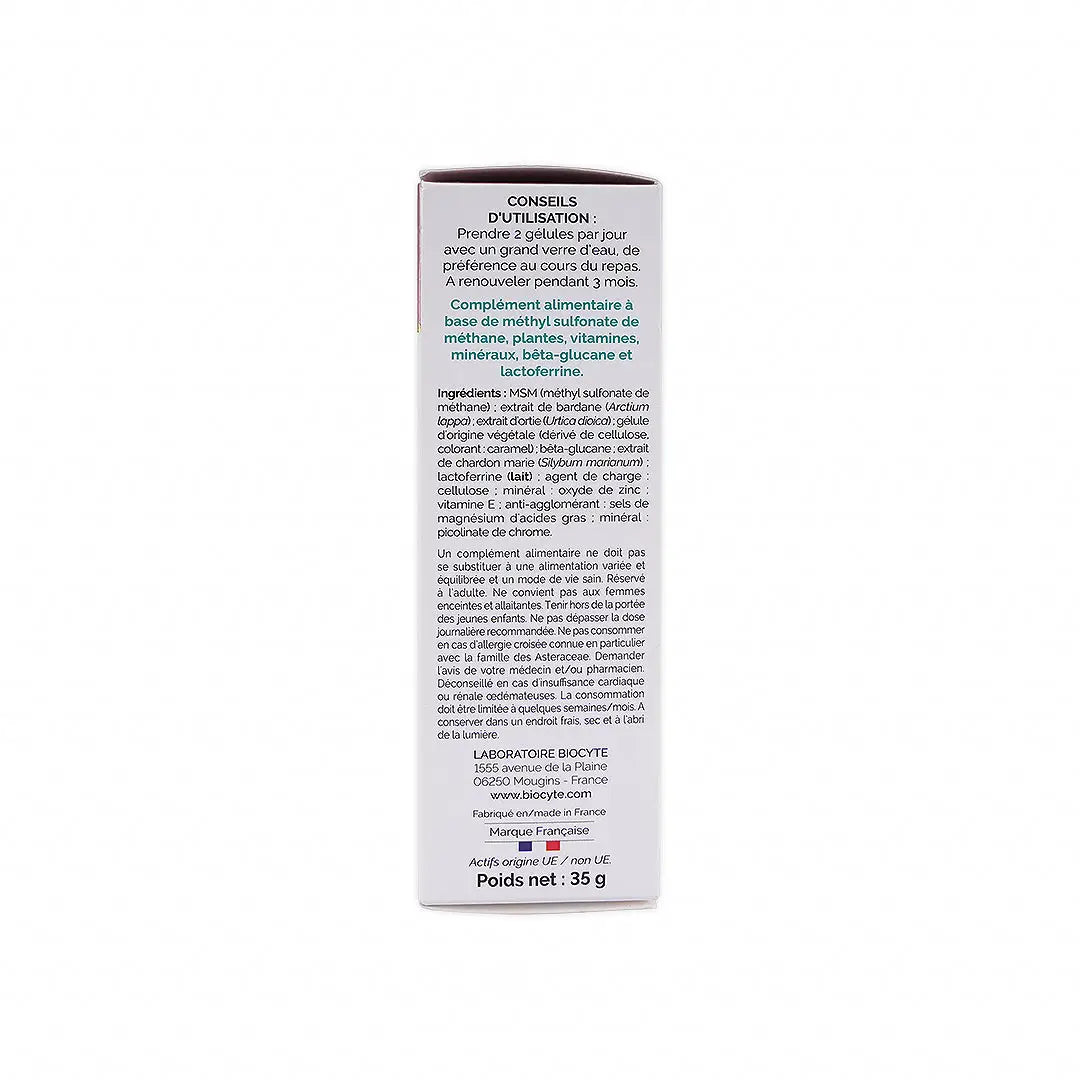 29104-Biocyte Peau Radieuse (Acne Expert) 60 Caps +1