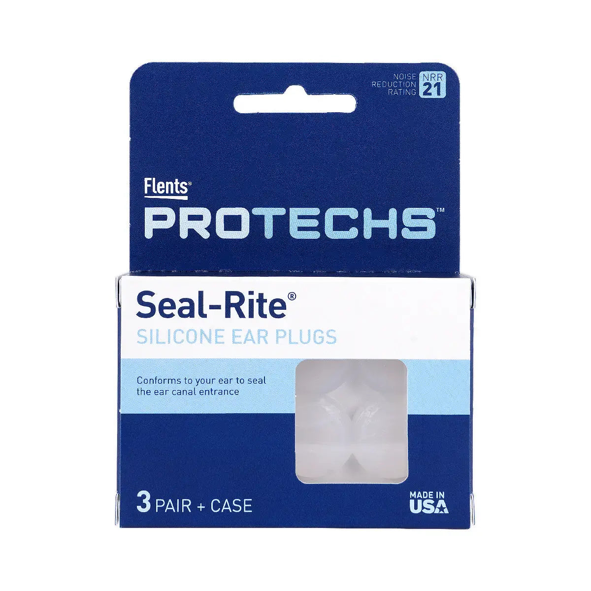 29113-Flents Protechs Seal-Rite Silicone Ear Plugs-F406-103 +0