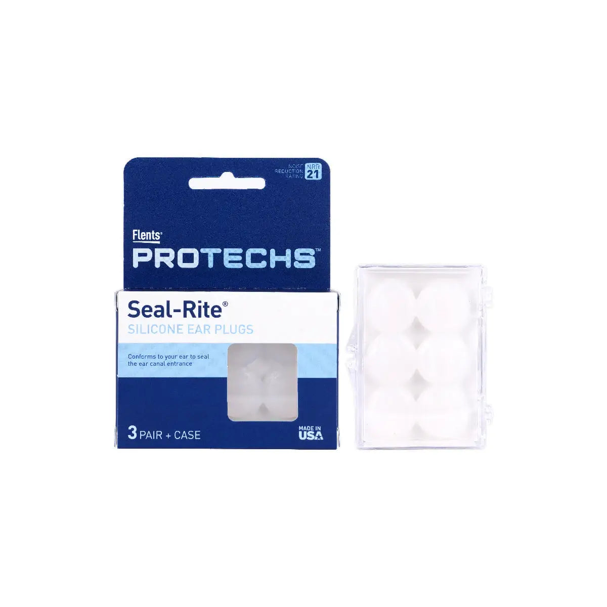 29113-Flents Protechs Seal-Rite Silicone Ear Plugs-F406-103 +1