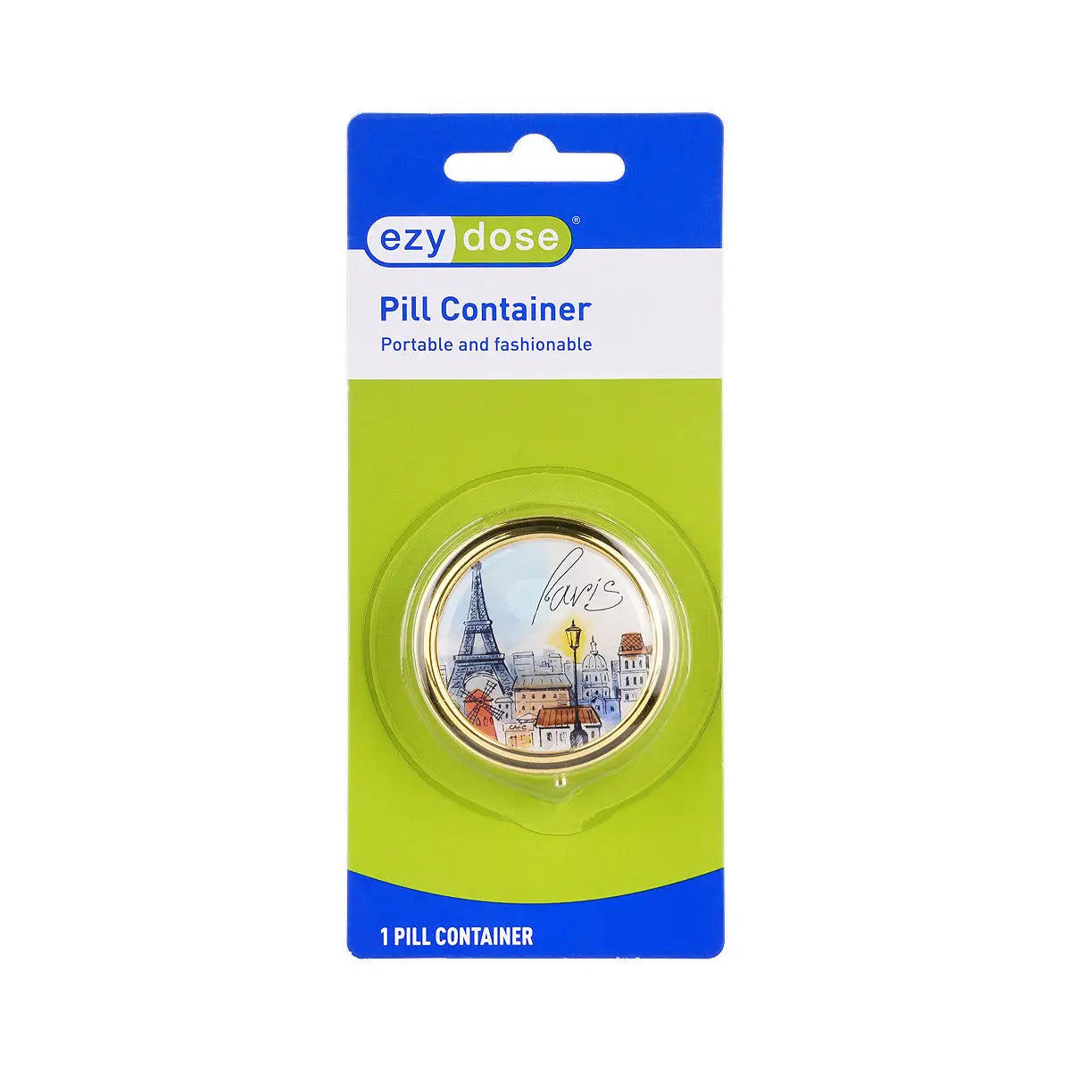 1-Ezy Dose Potable Metal Pill Container-67409